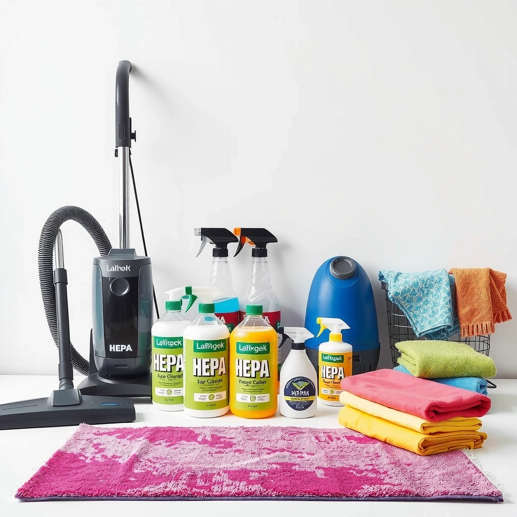 Professional cleaning equipment and eco-friendly products